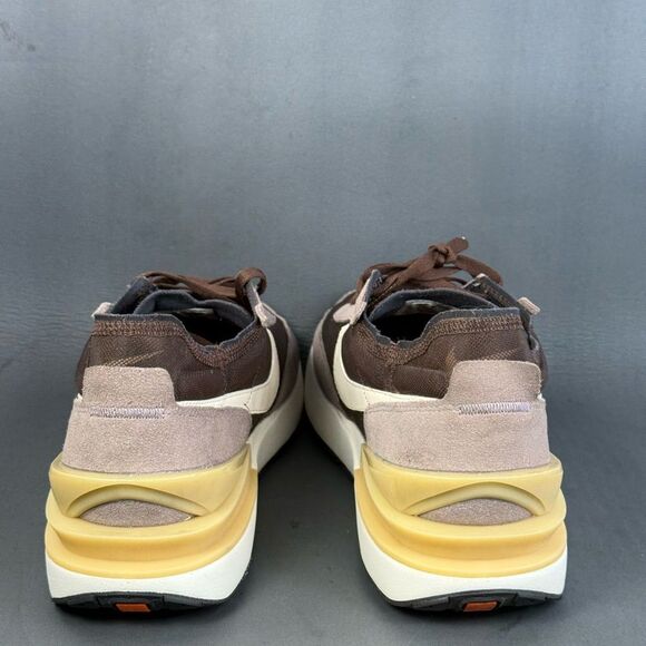 Nike Waffle One Light Chocolate/Natural athletic sneaker shoes men's size 15 - Picture 4 of 8